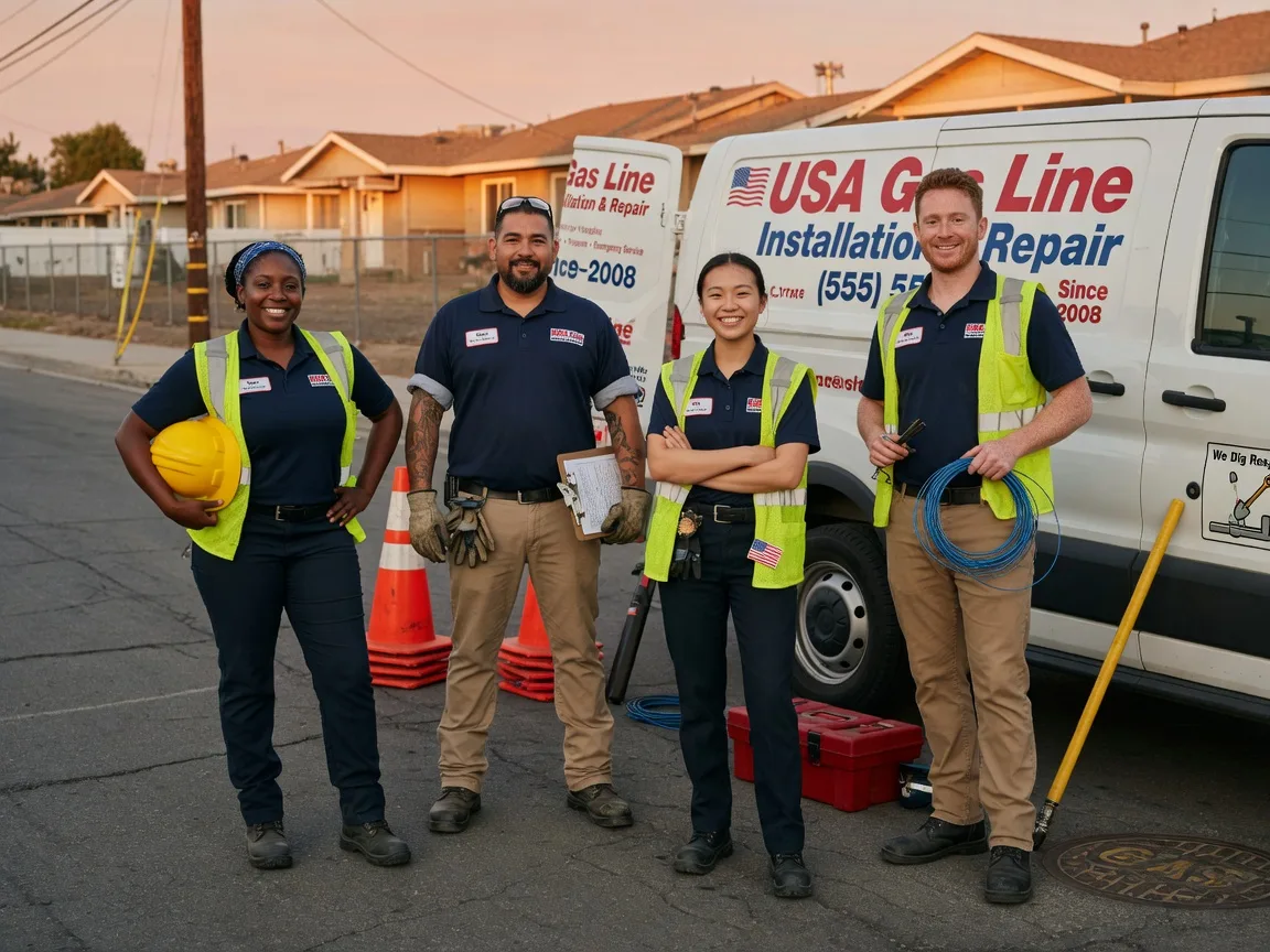 Gas Line Installation company in Jewett, IL